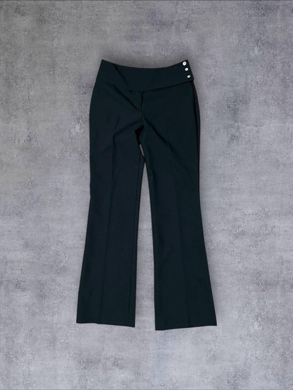Vintage 80s / 90s Gemstone Waist Detail Sz 3 Byer California Low Rise Trousers